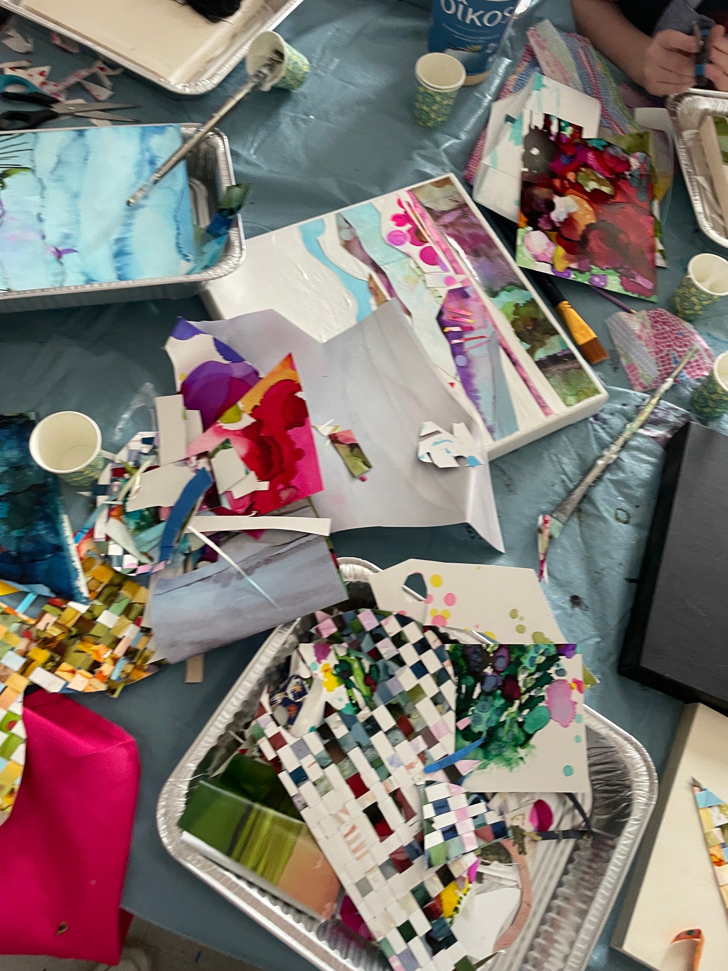 Atelier- Découverte des encres et collage créatif