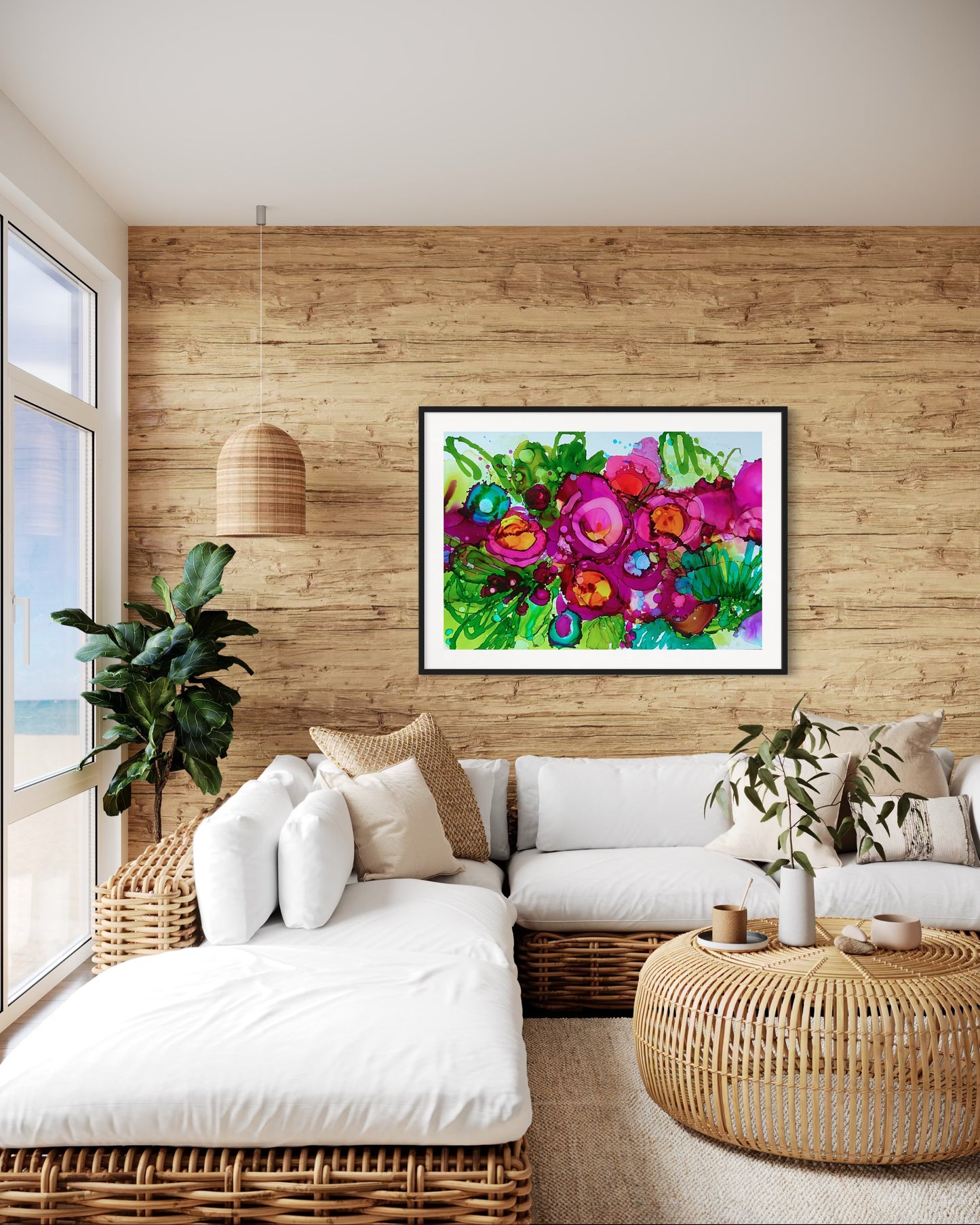Et ton cœur se remit à fleurir… 26X40