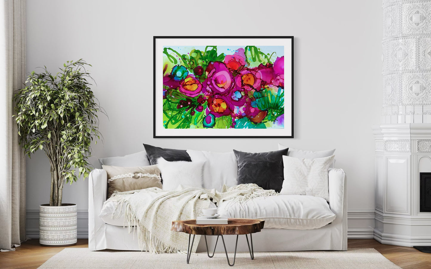 Et ton cœur se remit à fleurir… 26X40
