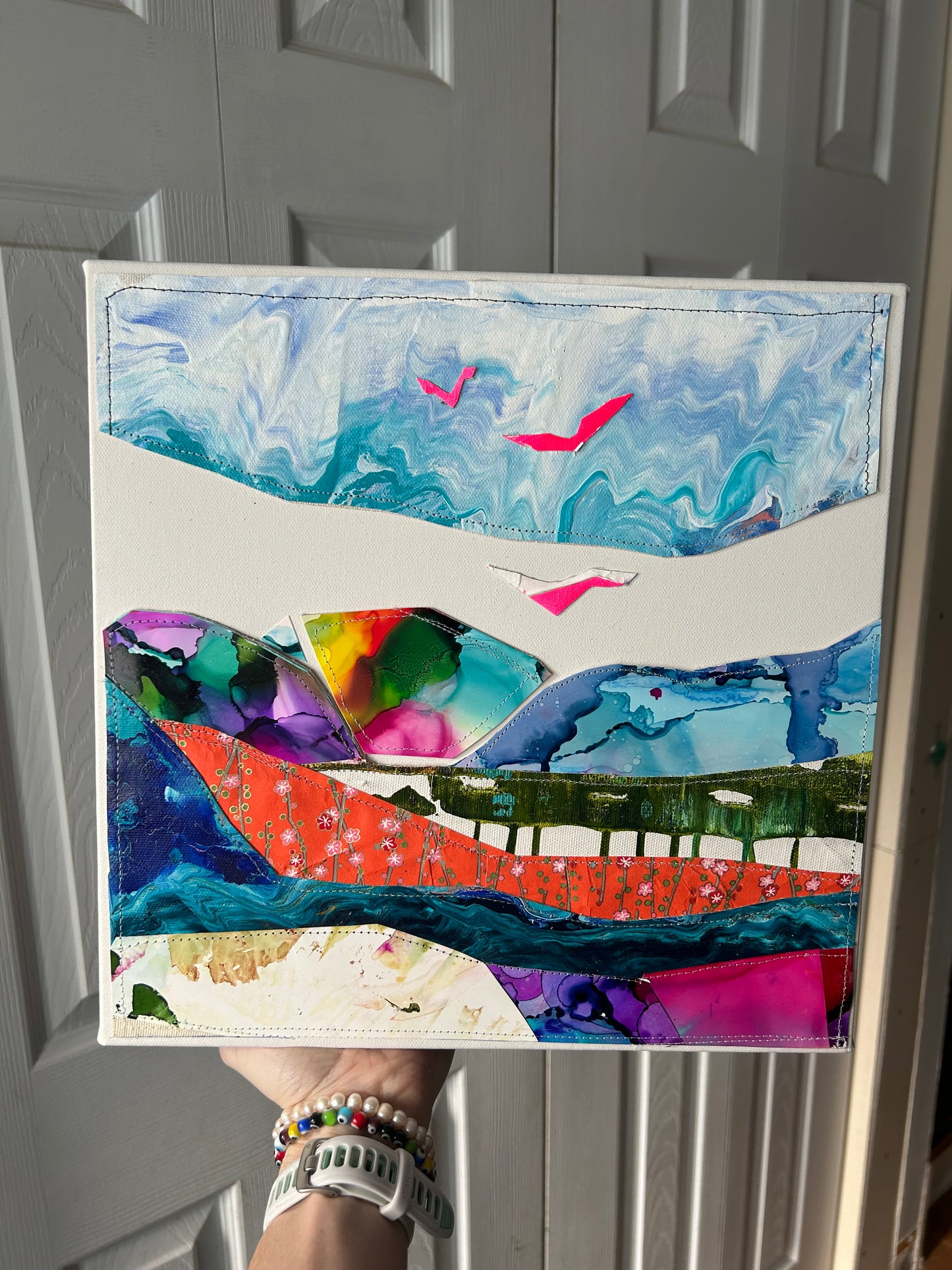 Vol au dessus de Monteverde- 12x12