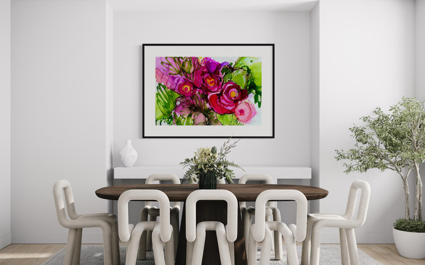 Tu as fait fleurir mon cœur 26X40
