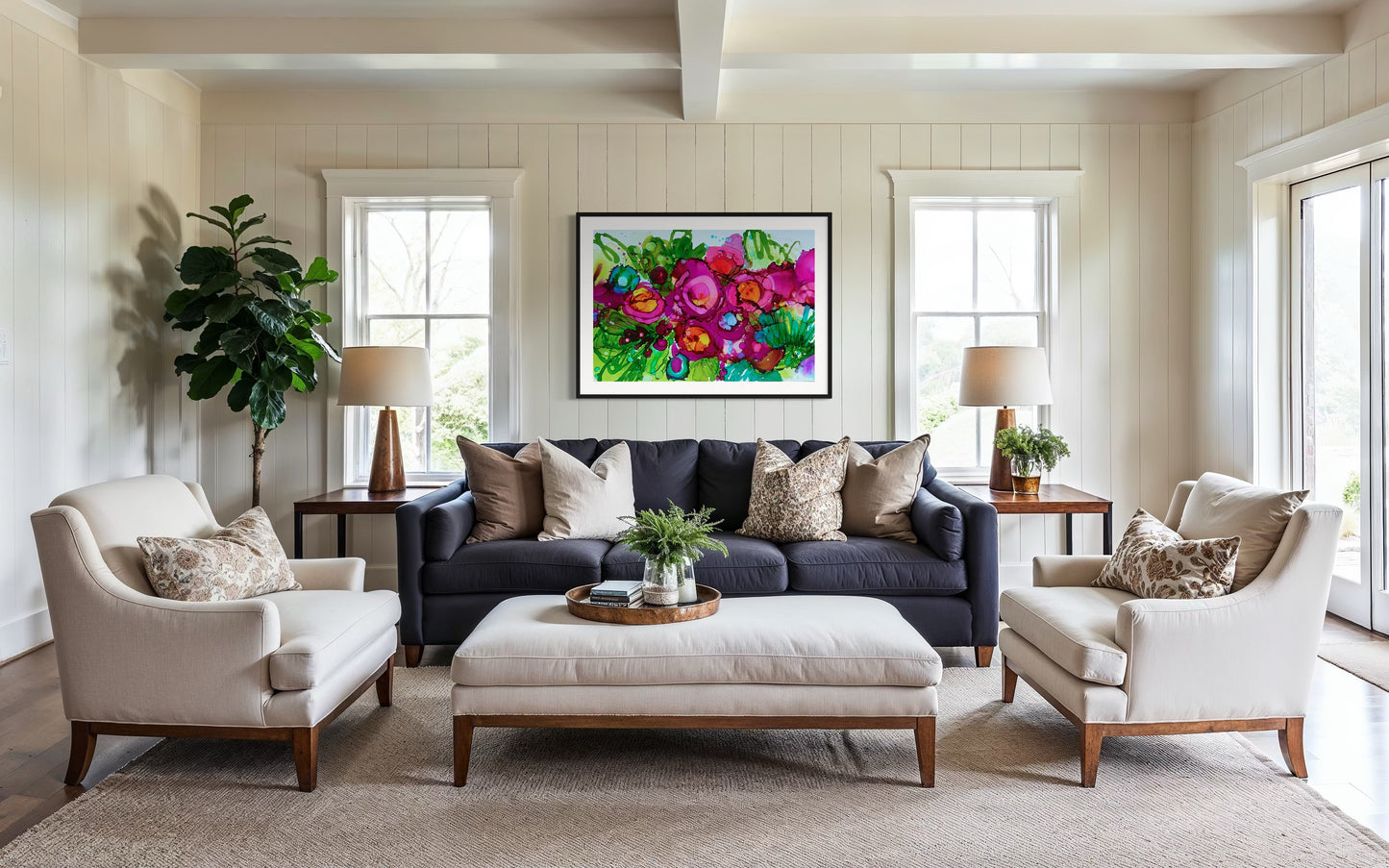 Et ton cœur se remit à fleurir… 26X40