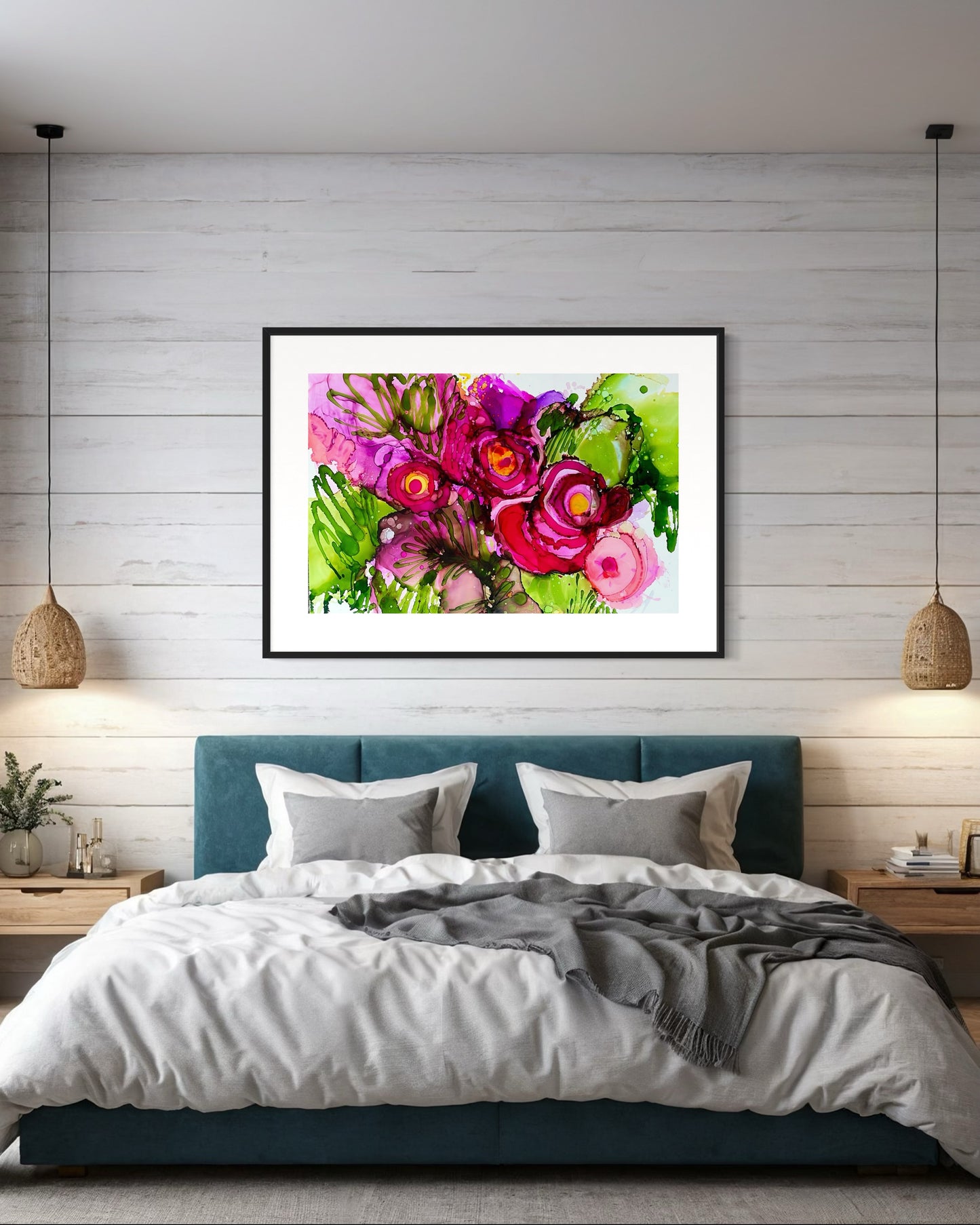 Tu as fait fleurir mon cœur 26X40