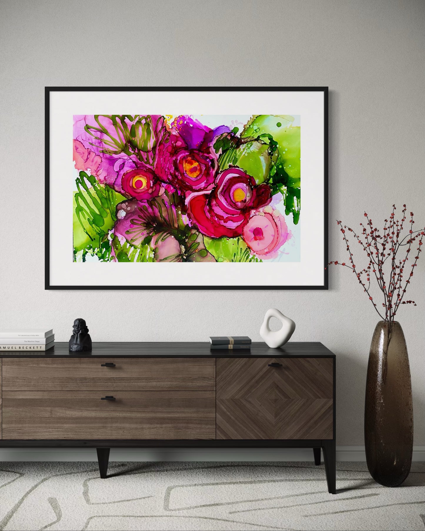 Tu as fait fleurir mon cœur 26X40