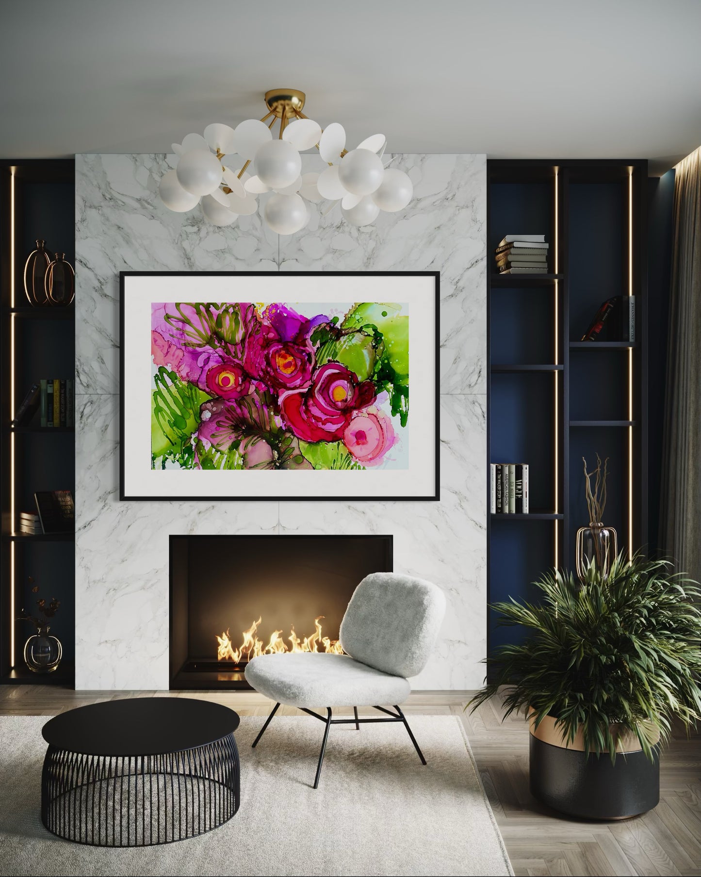Tu as fait fleurir mon cœur 26X40