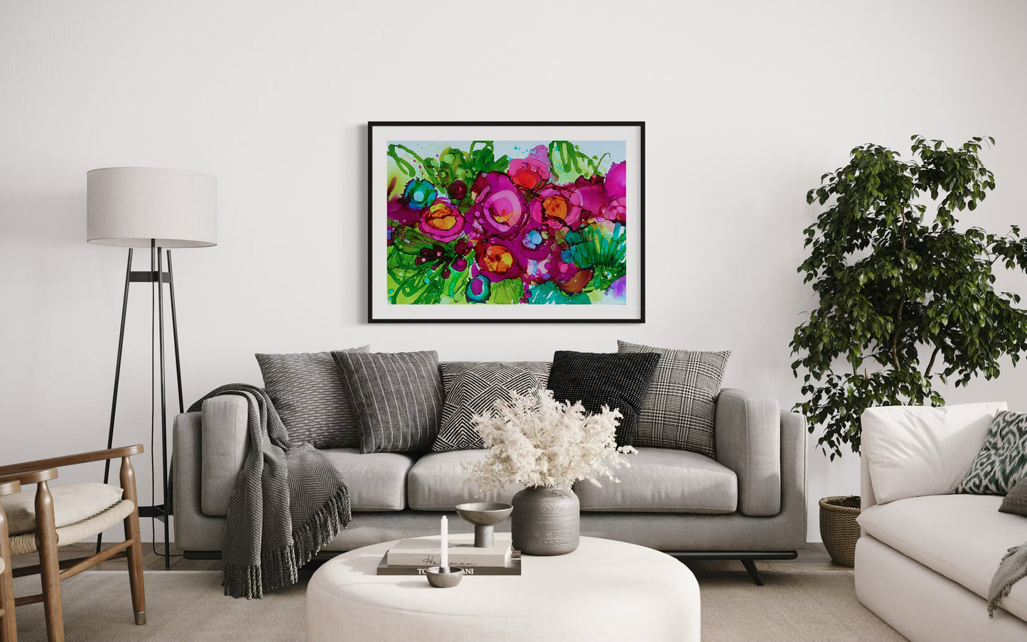 Et ton cœur se remit à fleurir… 26X40