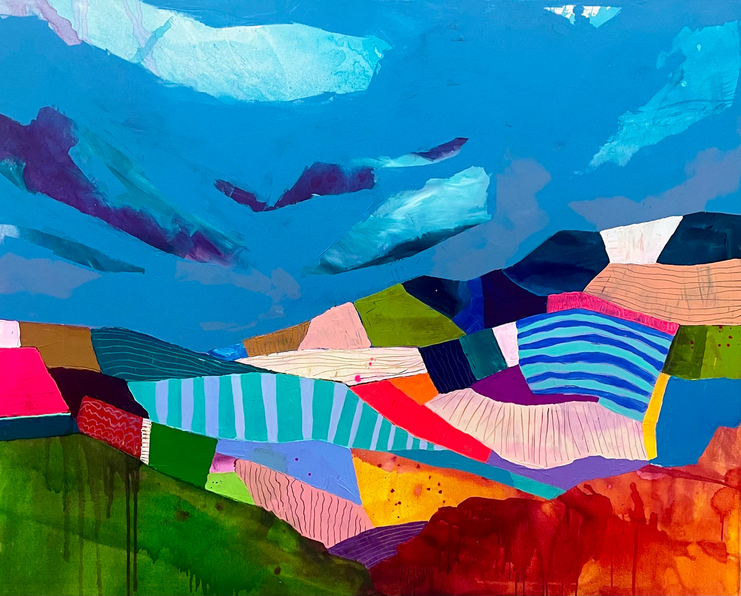Poésie terrestre 48X60