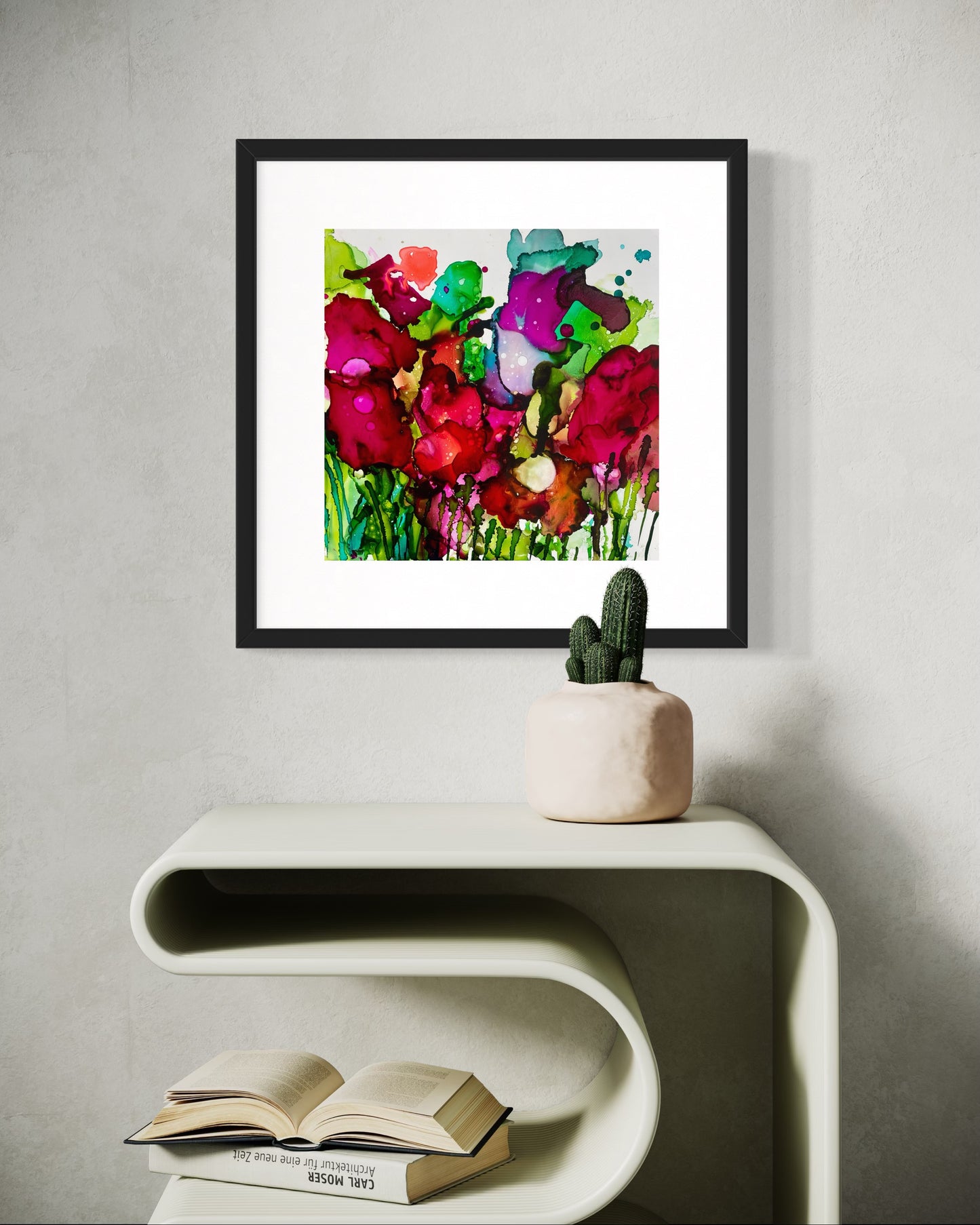 Des fleurs sous la neige III - 12X12