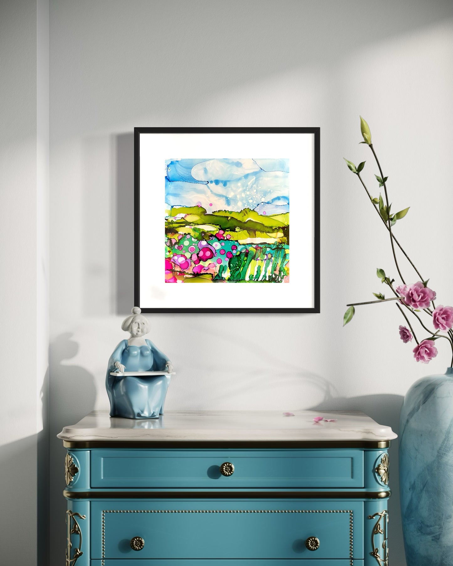 L'étang aux nénuphars 12X12