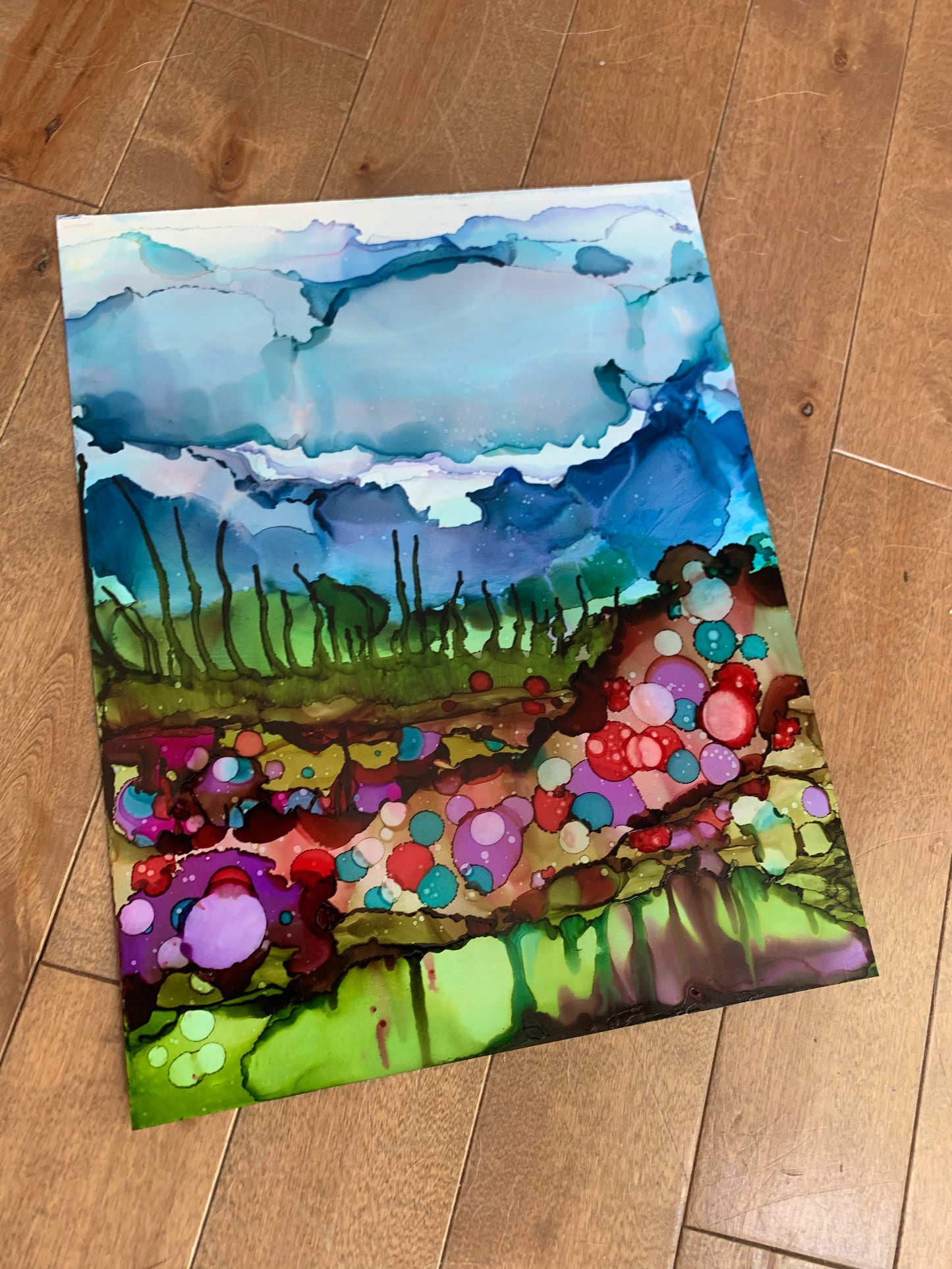 Meeting the master 11X14"