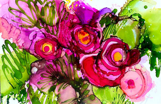 Tu as fait fleurir mon cœur 26X40