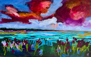 Entre ciel et terre 30X48