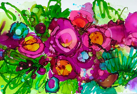 Et ton cœur se remit à fleurir… 26X40