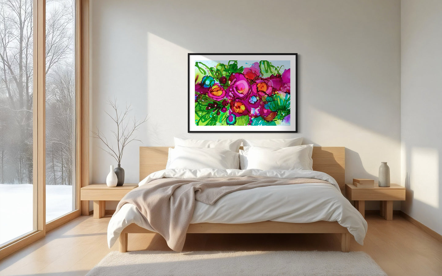 Et ton cœur se remit à fleurir… 26X40