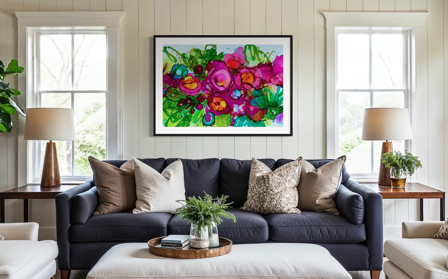 Et ton cœur se remit à fleurir… 26X40