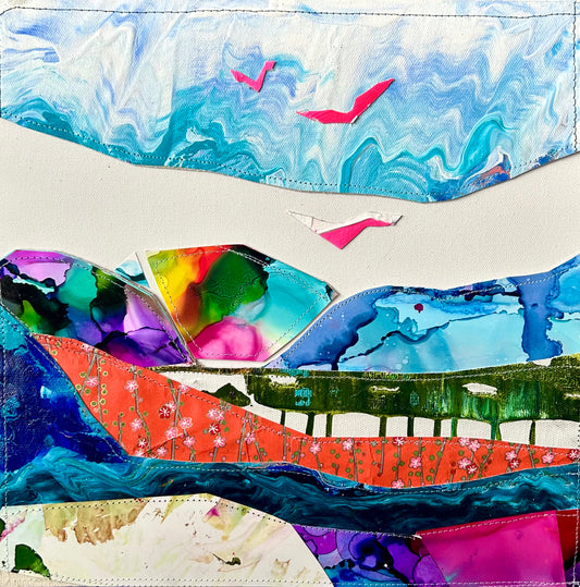 Vol au dessus de Monteverde- 12x12