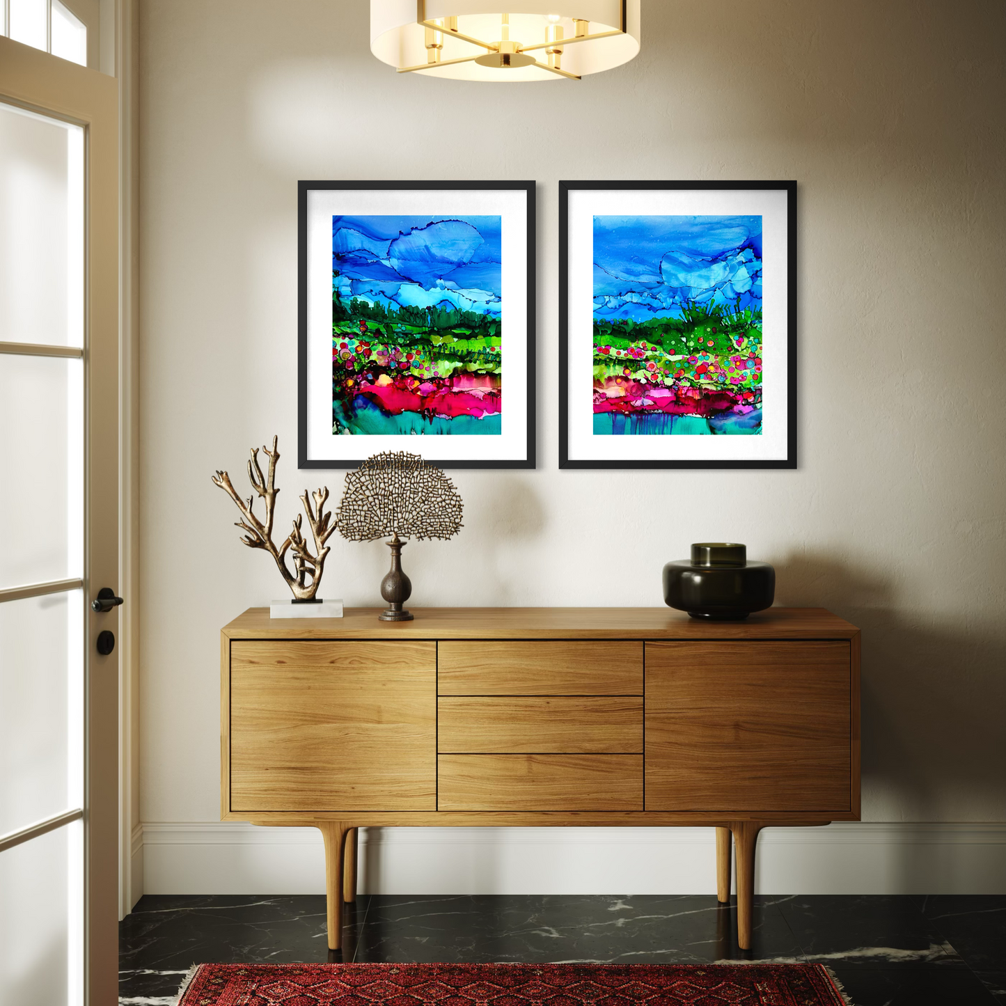 Promenade aux champs de fleurs sauvages Diptyque-26X20