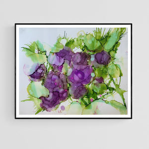 Inspiration violette 24X30