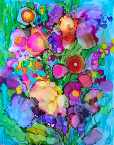 Floral sunshine 24X30