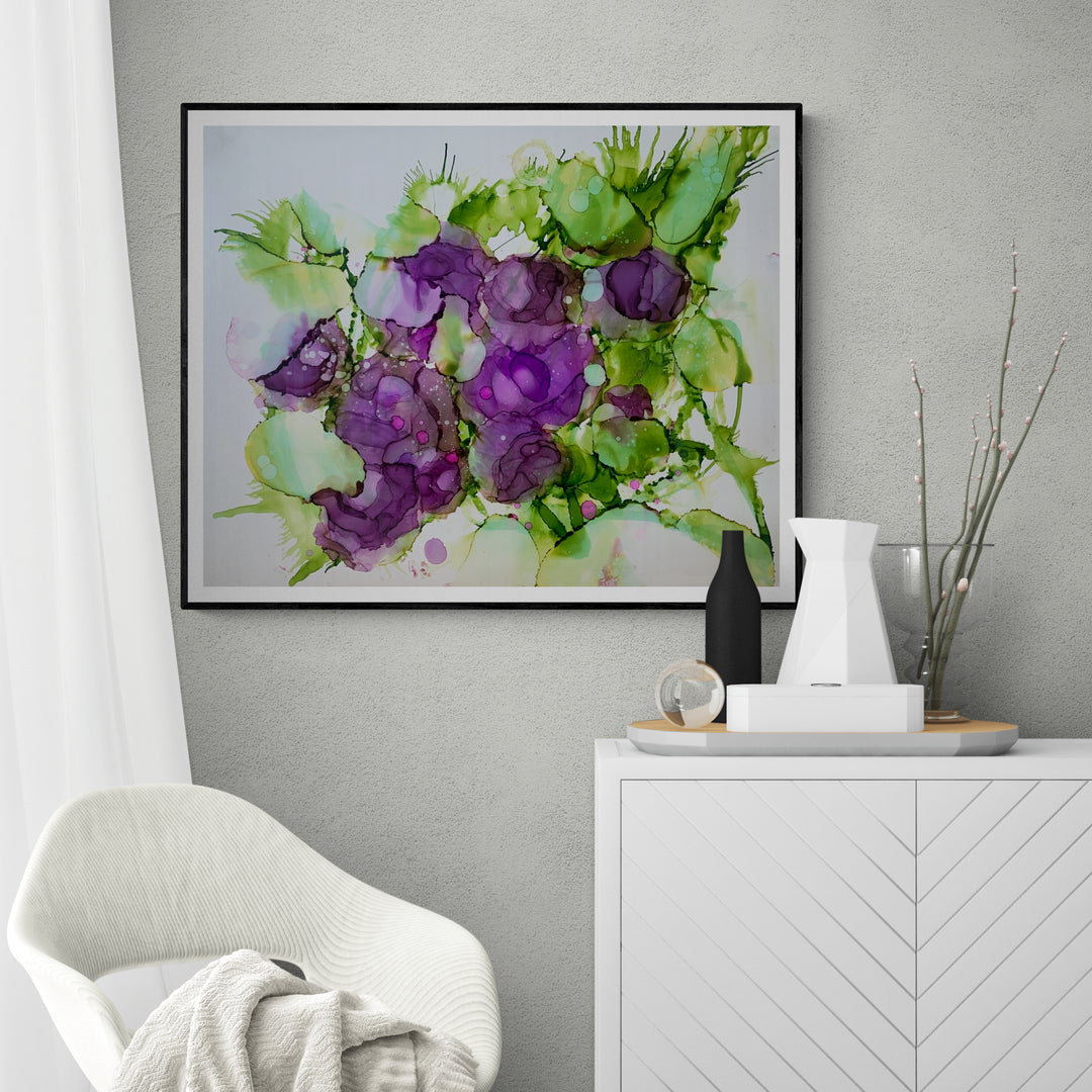 Inspiration violette 24X30