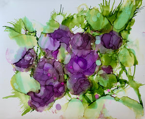 Inspiration violette 24X30