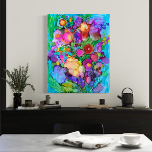 Floral sunshine 24X30